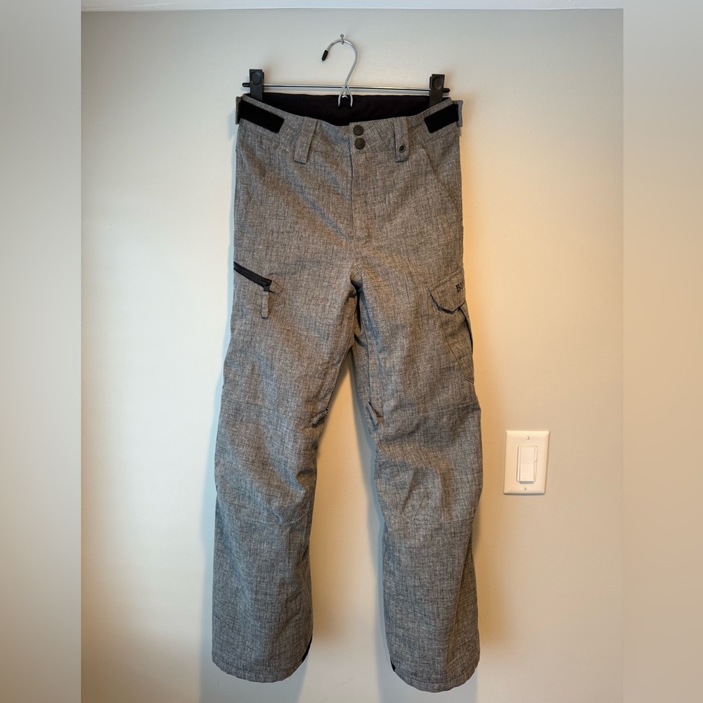 Burton Boys size M Exile Cargo Pant. Gray